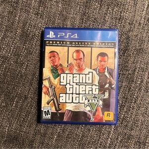 Grand‎ Theft Auto V [Premium Online Edition] Sony Playstation 4 PS4 Game